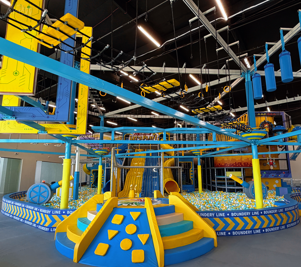 Play Leap kids indoor adventure activities in Ontario CA