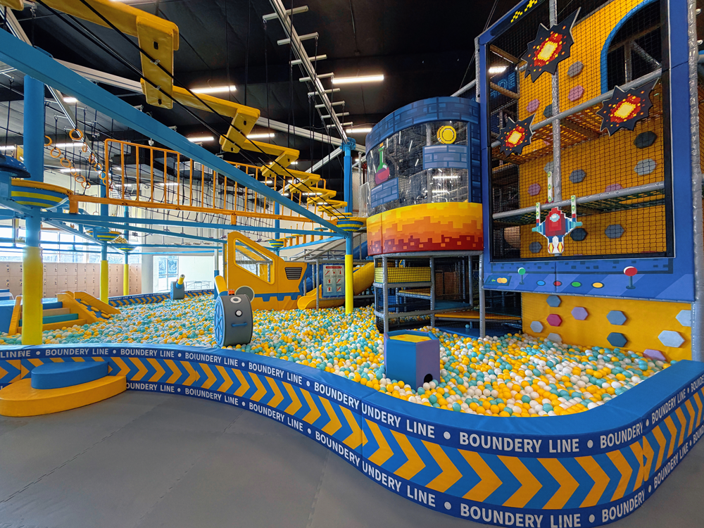Play Leap kids indoor adventure park party and activity area